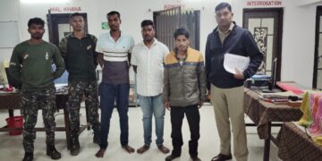 ଧାନ ଚୋର କୁ ଧରିଲା ଖପ୍ରାଖୋଲ ପୋଲିସ ।