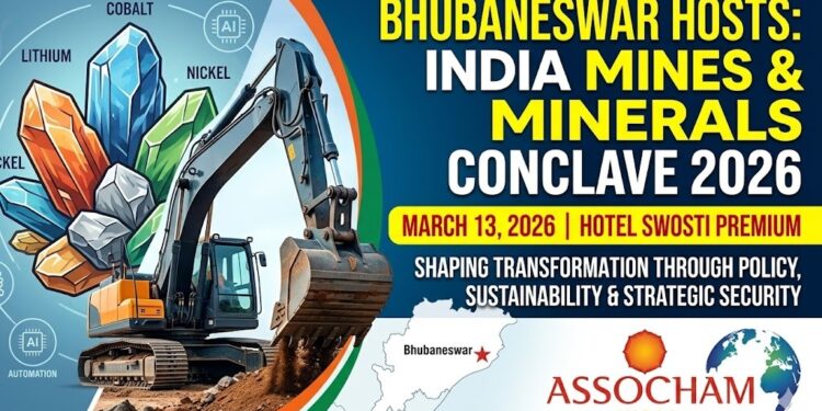 ଆସନ୍ତାକାଲି ଭୁବନେଶ୍ୱରରେ ଅନୁଷ୍ଠିତ ହେବ ‘ଇଣ୍ଡିଆ ମାଇନ୍ସ ଆଣ୍ଡ ମିନେରାଲ୍ସ କନକ୍ଲେଭ୍’